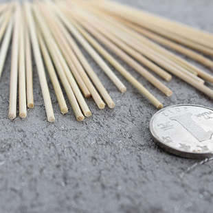 竹签10cmX2.0mm竹制长牙签水果签酱香饼签长短签烧烤签细签子