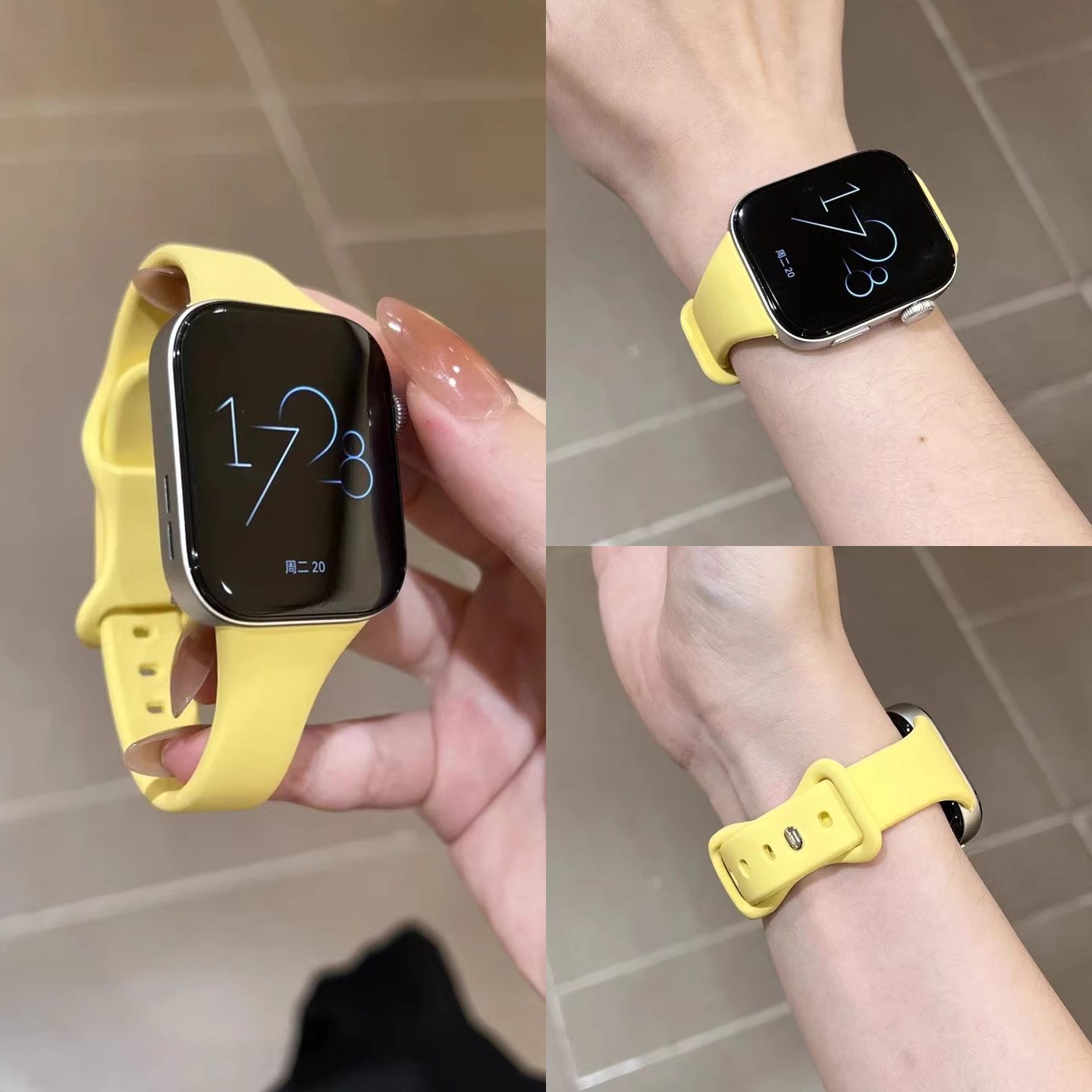 FITX适用于华为FIT4手表硅胶表带