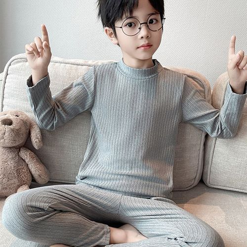 采购产品男孩天鹅绒睡衣2025新款儿童春秋季冬季中领家装男孩保暖