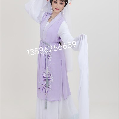 速发戏曲越剧尼梅戏闽剧姑剧婺剧丝尼琼荷花服装玉志贞黄姑衣