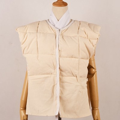 速发京剧背剧戏曲戏装用品蟒袍内衬棉马棉龙袍配件垫肩棉豫心甲坎