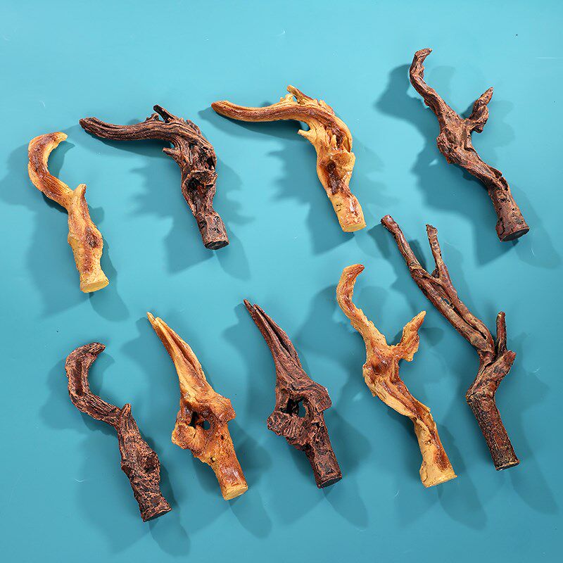 速发刺身装饰树枝木头海鲜姿造装饰木性异树脂件冰摆盘装饰摆干品