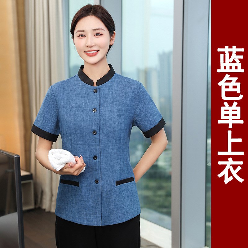 速发保洁工作服酒店客房清洁阿姨PA套装家政物业医院保洁员夏装
