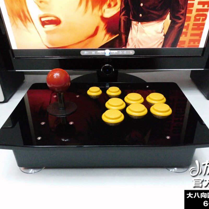 全圆档摇杆 大八向m摇杆 加长杆 街机摇杆游戏摇杆电脑USB摇杆拳