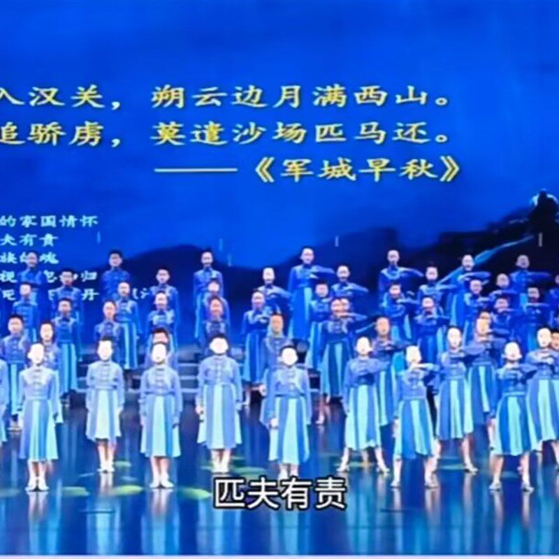 儿童汉服国学演出服古装书童表演服中小学生诗歌朗X诵古典舞蹈裙