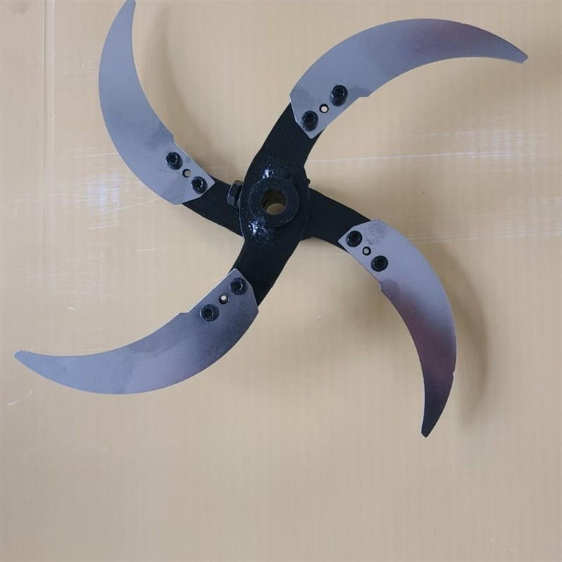 家用养殖手鸡鸭鹅猪q工制作碎草机切草机碎菜机刀一套刀片