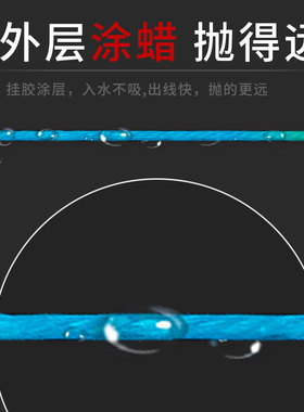 一米一色9编大力马钓鱼线路亚peD线筏钓线强劲拉力8编线主线子线