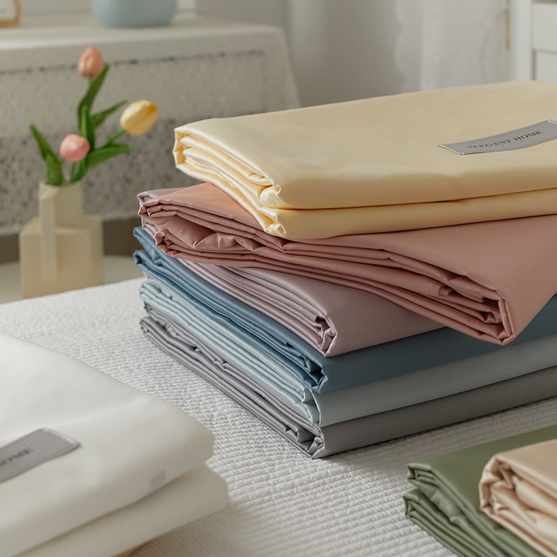 Moryio高密度m100支新疆长绒棉床单单件全棉床笠床垫套床罩