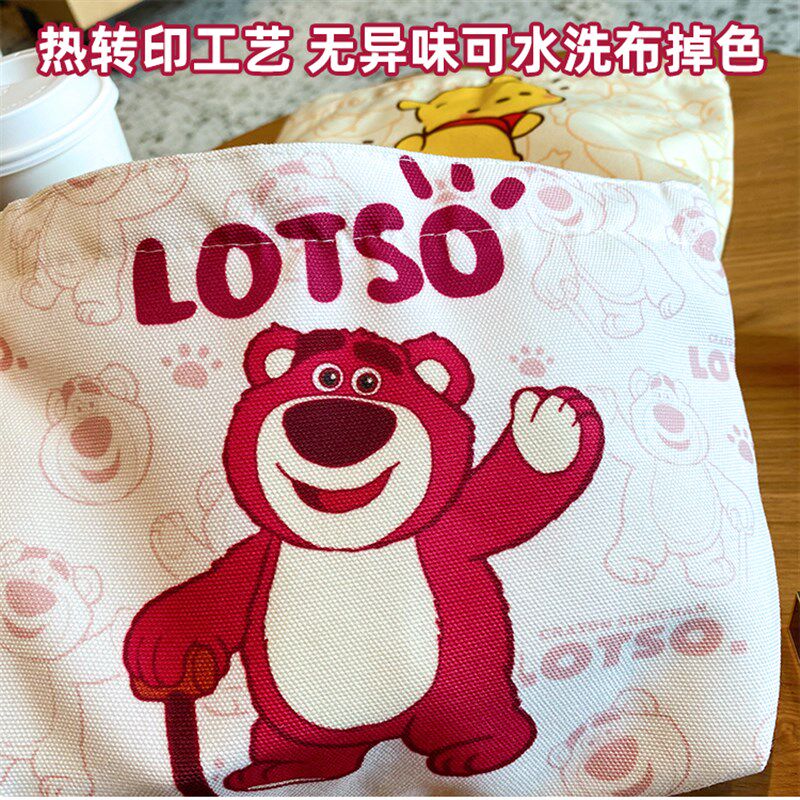 梵高油画纯棉帆i布化妆包大容量收纳包旅游便携文艺小众学生洗漱