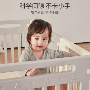 宝宝游戏围栏单片室内家用儿童地上栅栏安全V婴儿学步防护栏