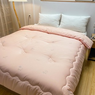 母婴级A类被子冬被加厚大豆纤维被全棉被芯春秋被单W双人四季 通用