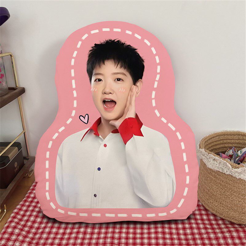 王楚钦孙颖莎人形抱枕o定制来真人照片diy靠垫枕头玩偶娃生日礼物