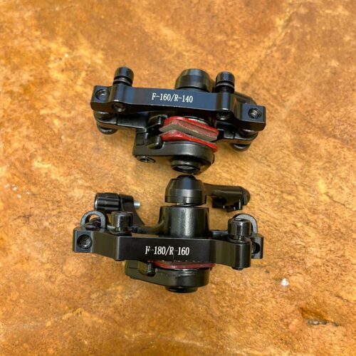 登山自行车碟煞器折叠变速u代驾车煞车器单车电动煞车夹器通用配