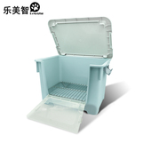 diy不b锈钢狗厕所小型犬防踩屎吃屎便便神器宠物幼犬乐美智