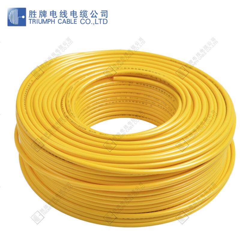 胜牌东莞直销家用线BVR4mm绝缘导线19*0.52裸铜线常温线裸电线