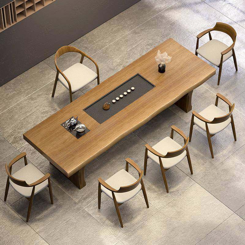 实木茶桌烧水壶一体嵌入式泡茶桌椅组合现代简约家用功夫大板茶台,纺织面料/辅料/配套,纺织机械配件,淘宝优惠券,粉丝福利购,淘宝优惠卷