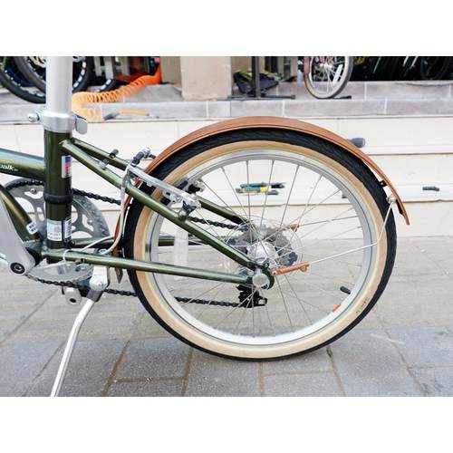 20寸覆古挡泥板折叠自行车16寸D5全包泥除20寸D7挡水板HAC653泥瓦