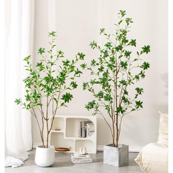 马醉木仿真绿植轻奢室内盆栽客厅装饰花大型仿生植物落地摆件假树