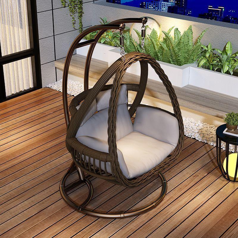户外吊篮家用秋千鸟巢吊椅藤椅单双人摇椅室内吊床阳台懒人沙发