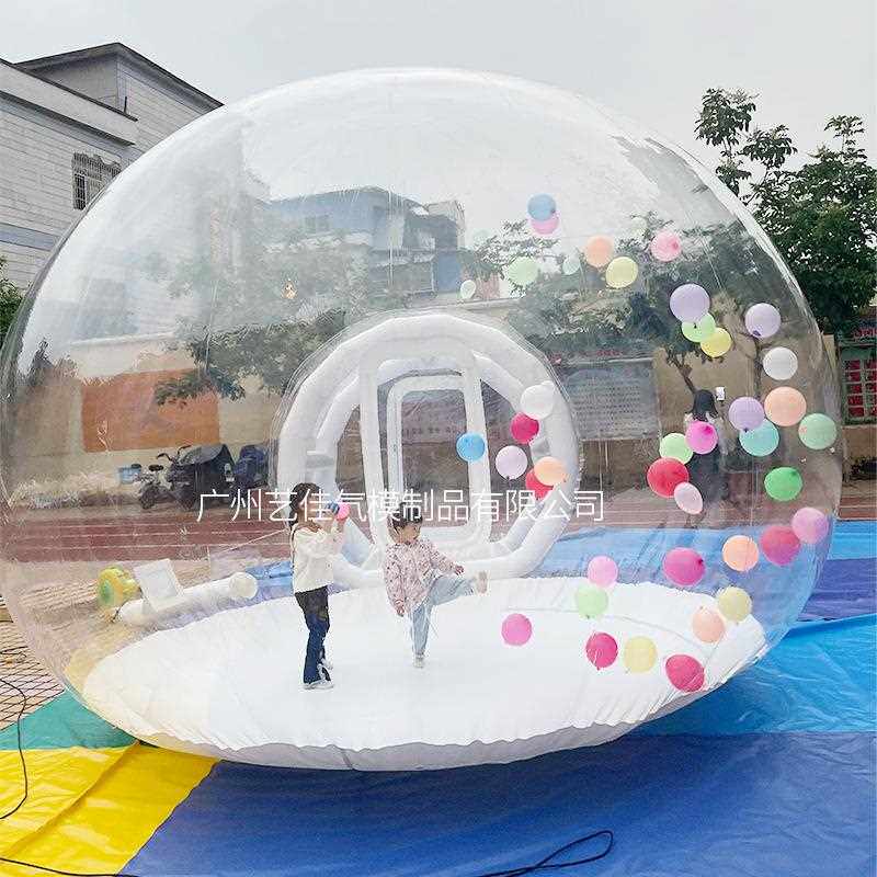 直销新款网红透明泡泡屋露营酒店户外充气星空帐篷民宿商用活动展