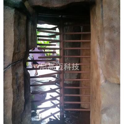 三翼手动旋转门酒店机场景区旋转门宾馆加厚不锈钢单向门匝