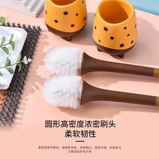 新品 直销新款 小鹿马桶刷无死角软毛家用创意卡通马桶刷疏通器厕所
