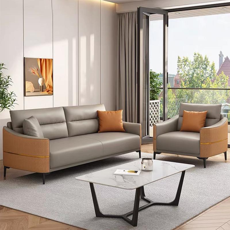 直销新款办公沙发简约现代时尚休闲商务办公室会客商铺接待休息区