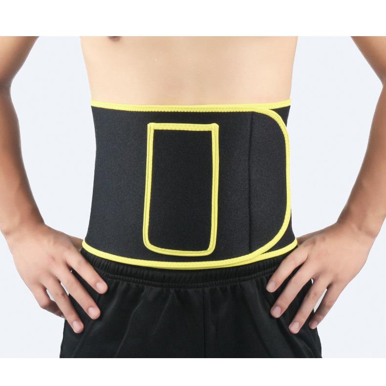 直销新款暴汗护腰加压塑形排汗束身收腹带瑜伽健身举重护具