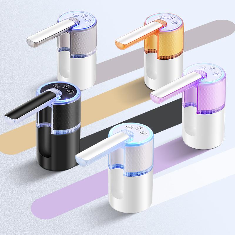 直销新款折叠抽水器桶装水纯净水桶饮水机压水神器取水器电动压水