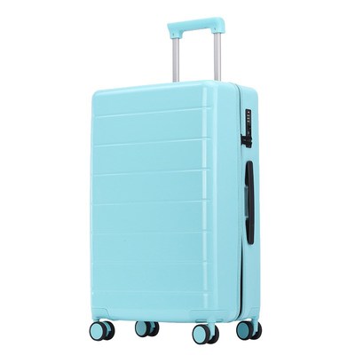 拉杆箱万向轮铝框行李箱学生密码箱女登机箱定制logo旅行箱包20寸