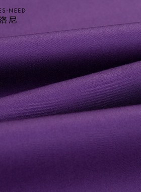 HN丝光棉高级感深紫色衬衫男士长袖商务全棉父亲寸衣衬衣