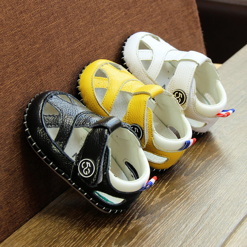 小孩凉鞋男童一岁女幼儿童鞋婴儿鞋子软底学步鞋夏季男宝宝鞋小童