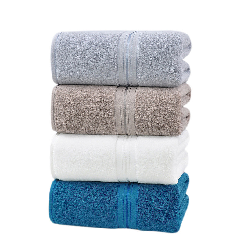 100x200cm超大号浴巾纯棉A类加厚不掉毛高档美容院家用裹巾多用巾