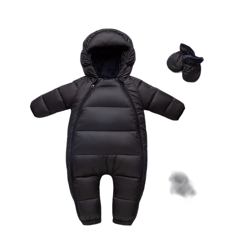 婴儿冬装宝宝连体衣冬季韩版洋气婴幼儿加厚羽绒服外出抱衣保暖服