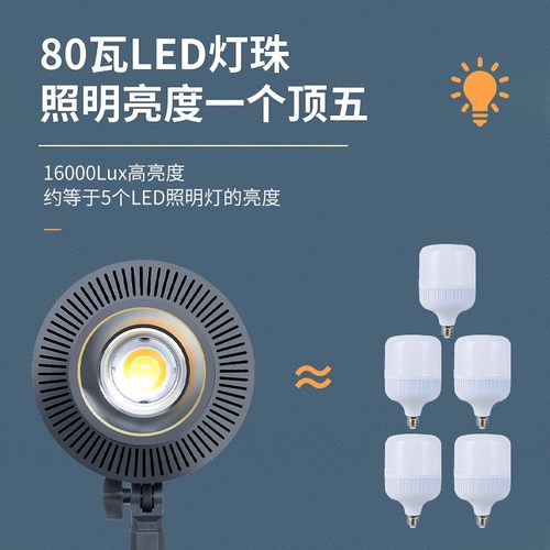 160W太阳灯人像拍照补光灯服装摄影灯工作室打光灯自然阳光模拟灯