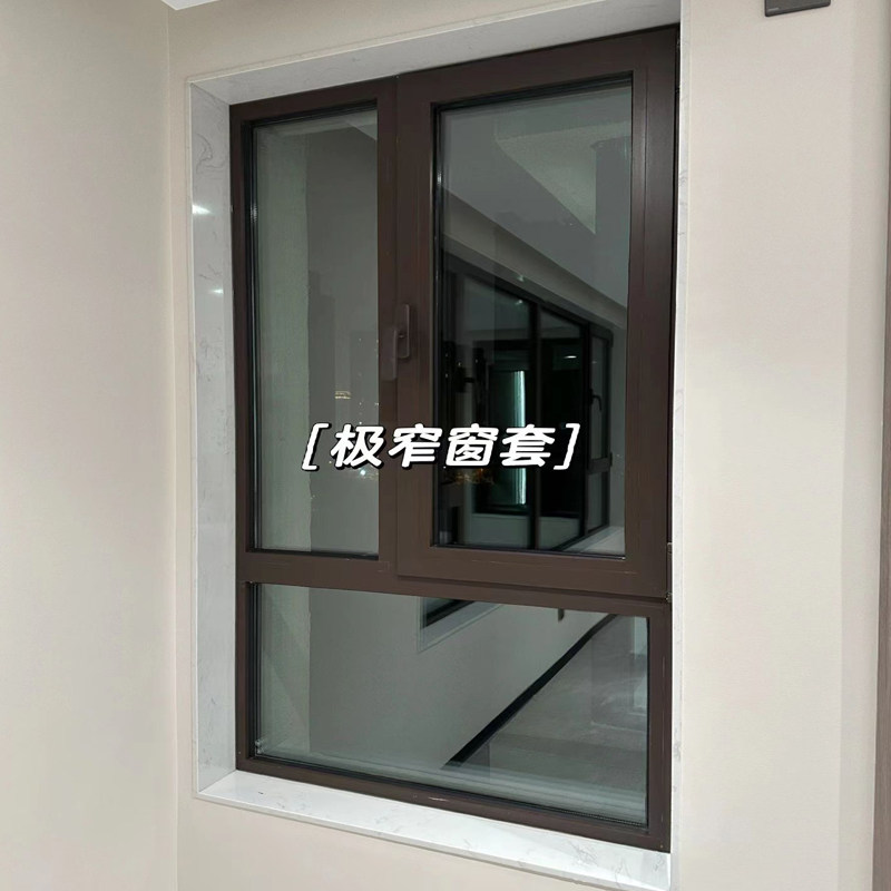 纯白人造大理石台面极简极窄窗台石飘窗套窗户框门套垭口包边边框