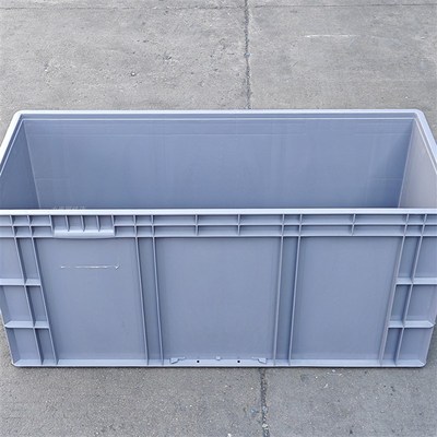 41044灰色物流箱1000*400*450收纳箱子大号胶箱筐框盒