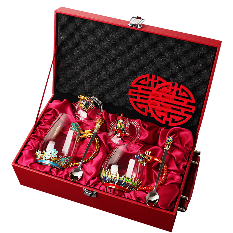 实用定制礼品送新人朋友闺蜜订婚结婚礼物新婚纪念一对杯子