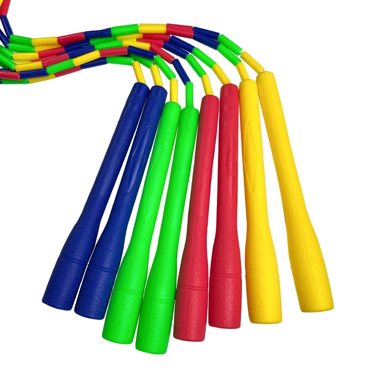 程式跳无限2.9米硬珠节绳成人学生比赛表演竹节绳花样跳绳多规格