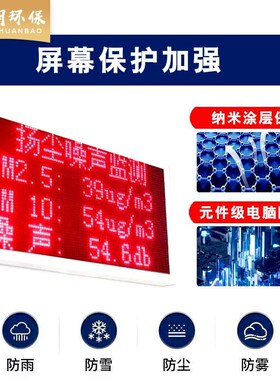 扬尘监测系统工地噪声噪音实时在线监测仪PM25PM10扬尘检测仪