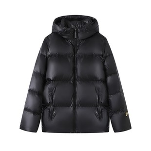 撤柜2024年男女冬季新款中长款羽绒服加厚保P暖黑金连帽羽绒马甲