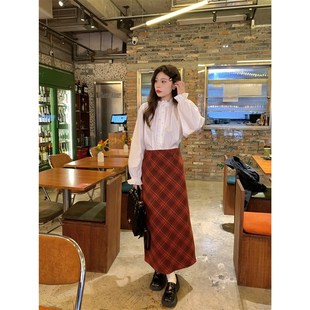 白芷早茶 百搭长袖 白色法式 女夏季 衬衣 荷叶边设计感衬衫 米花家