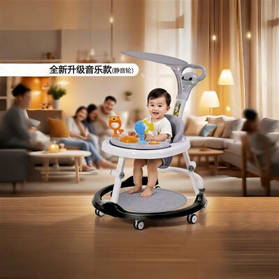 学步车一周岁防o型腿婴儿多w功能防侧翻手推车宝宝可坐可推起步车