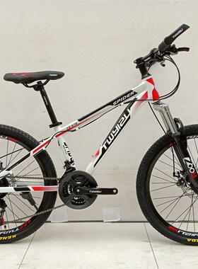 新款自行车24寸26寸铝架21变速山地自行车成人变速款减震学生单车