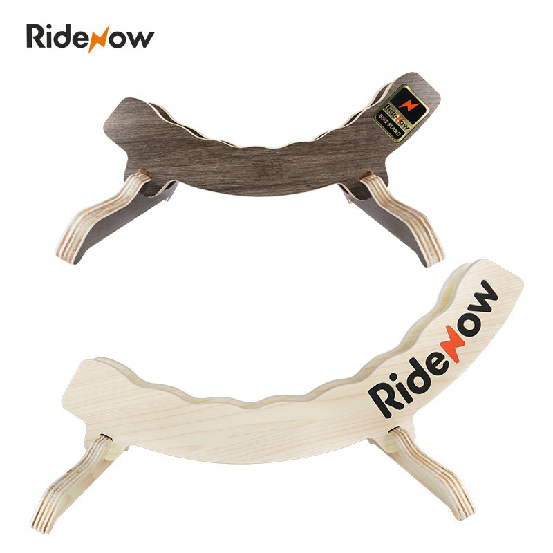 Ridenow自行车o木质停车架公路山地车便携式展示立车架维修支撑架