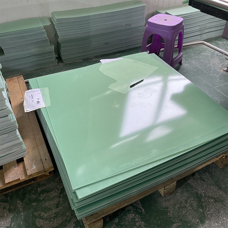 FR4玻纤板水绿色黄色耐高温模具环氧板隔热板零切加工