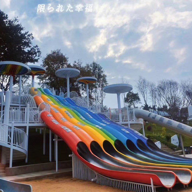 现货速发不锈钢滑梯室内螺旋滑梯别墅装修滑滑梯非标无动力游乐