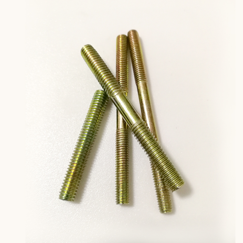 双头牙螺丝m3双头螺丝m4无头螺丝通丝m5牙条螺杆柱m68m10全牙螺丝