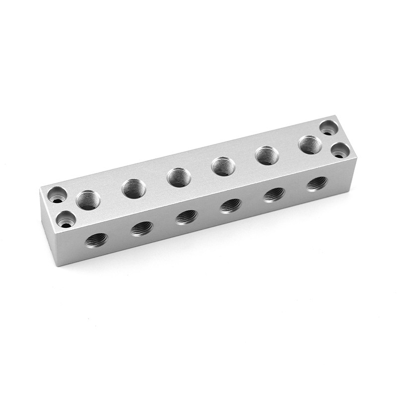 直角L型90度分流排气路并联排多管分气块全2分内螺纹弯通分油器源