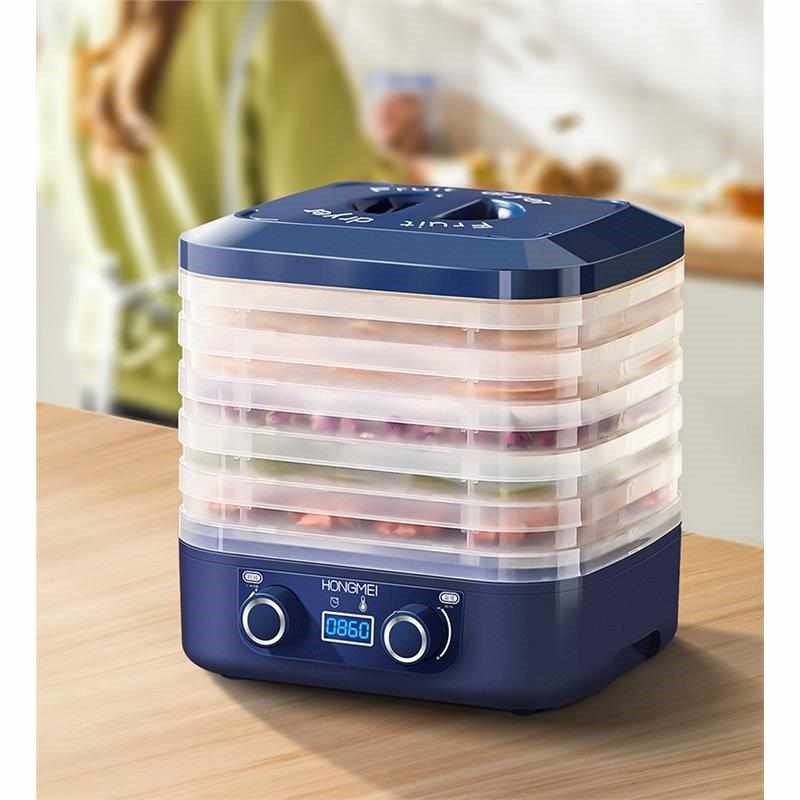 110V220V风干机五层大容量家用食物烘干机食品水果脱水干果机